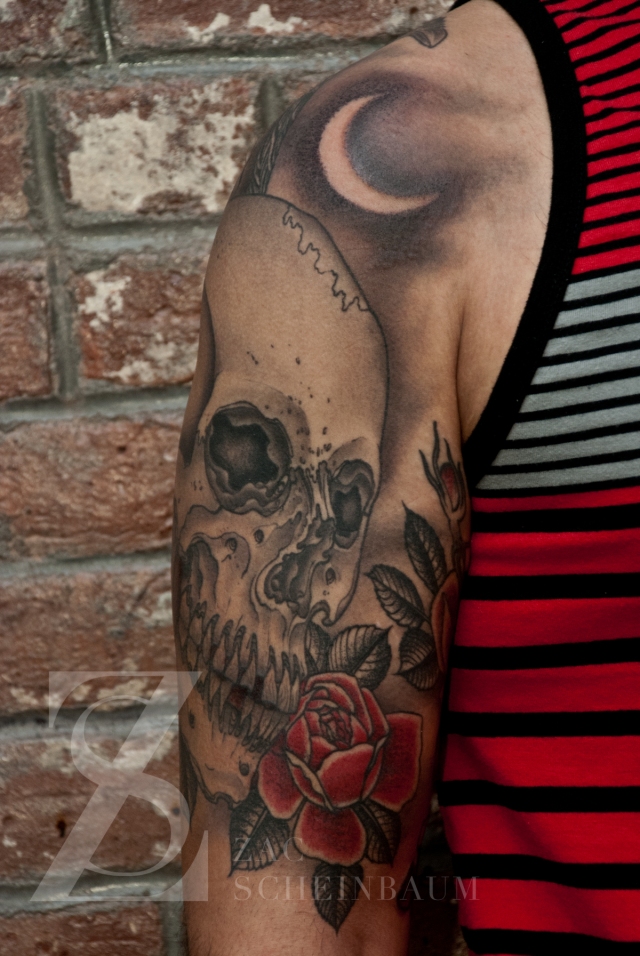 Zac Scheinbaum - Saved Tattoo-skull and raven 1-Full-2012 - 2012 - 1