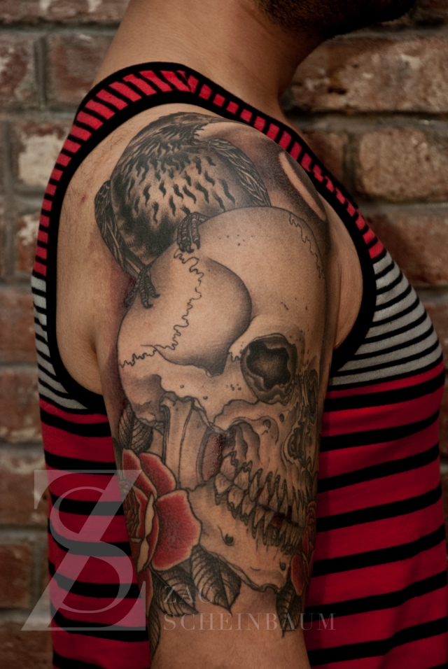 Zac Scheinbaum - Saved Tattoo-skull and raven 2-Full-2012 - 2012 - 1